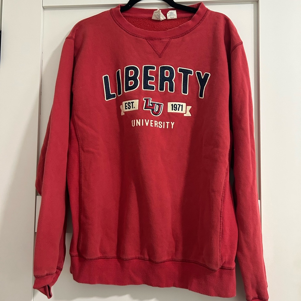 Liberty University Red Men's Sweater